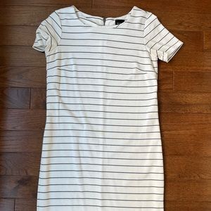 COASTAL STRIPED MINI DRESS